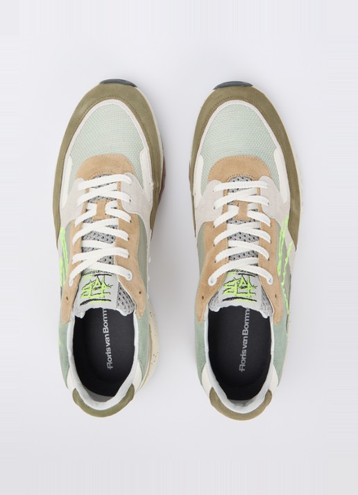Floris van Bommel De Treener 06.06 sneaker - detail 4 groen