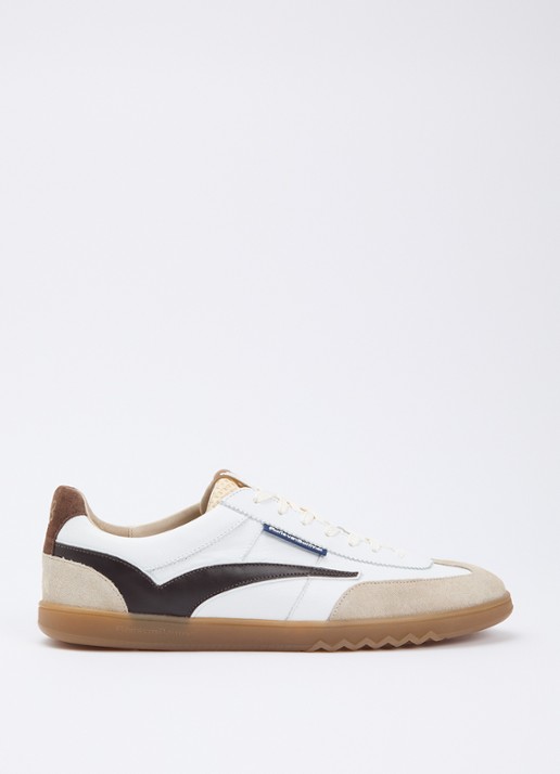 Floris van Bommel De Zaler 01.22 sneaker van leer met suède details