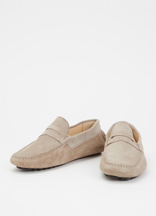 Floris van Bommel Manerba 01.28 mocassin van suède  - detail 3 beige