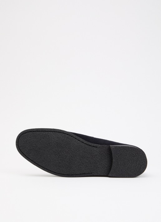 Floris van Bommel Reda 02.03 loafer van suéde  - detail 3 royalblauw
