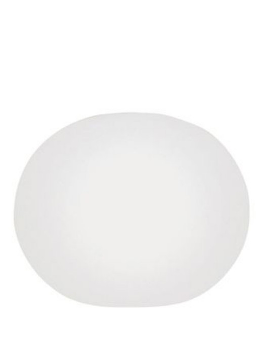Flos Glo-Ball W wandlamp - voorkant wit