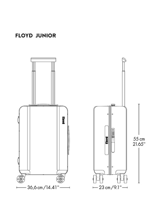 Floyd Junior Spinner 54 cm - detail 5 groen
