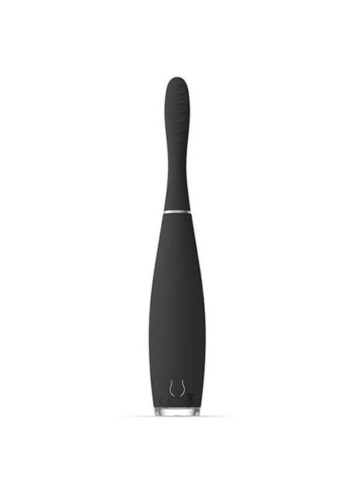 Foreo ISSA™ 3 ultra-hygienic silicone sonic toothbrush - elektrische tandenborstel - voorkant 2 zwart