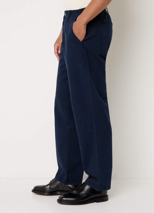 forét Clay loose fit jeans met steekzakken - detail 3 indigo