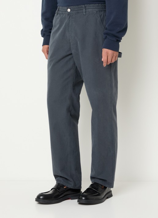 forét Clay straight fit chino met steekzakken