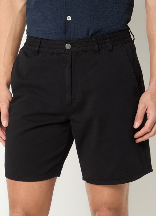 forét Clay straight fit korte broek met steekzakken