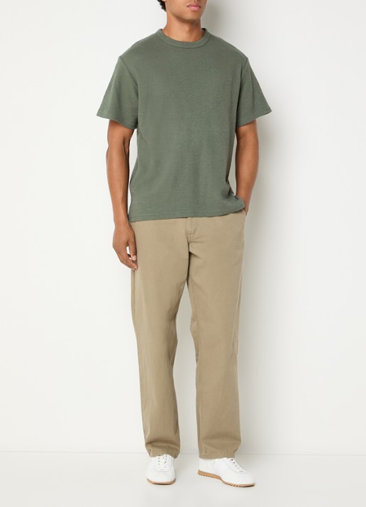 forét Fir T-shirt met structuur - voorkant 2 groen