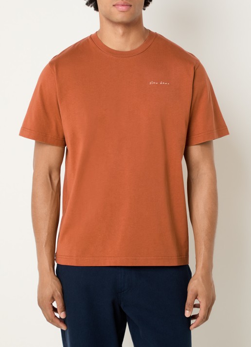 forét Slow Down T-shirt met logo