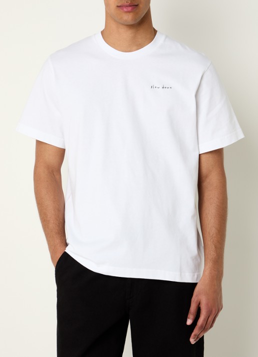 forét T-shirt met borduring