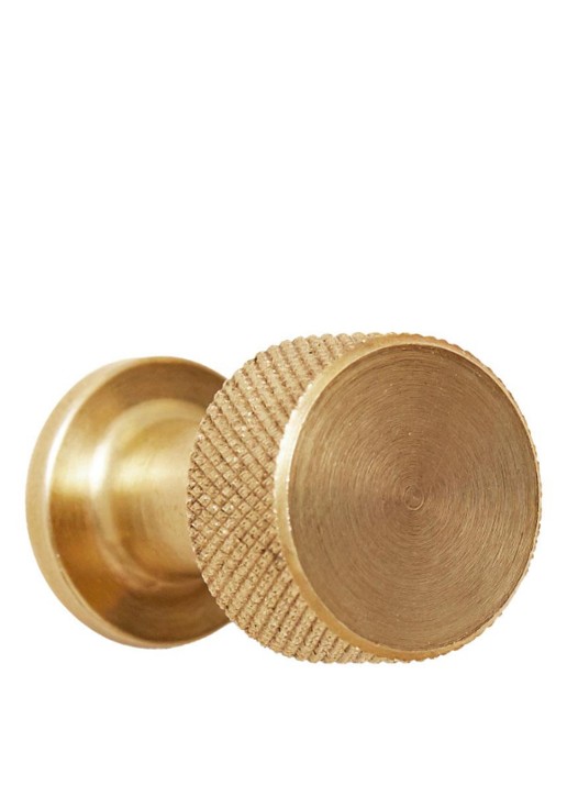 Form&Refine Angle haak Ø2 cm - voorkant zwart