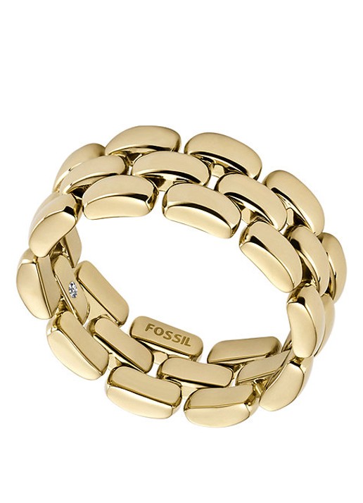 Fossil Arden ring JF04785710 - detail 4 goud
