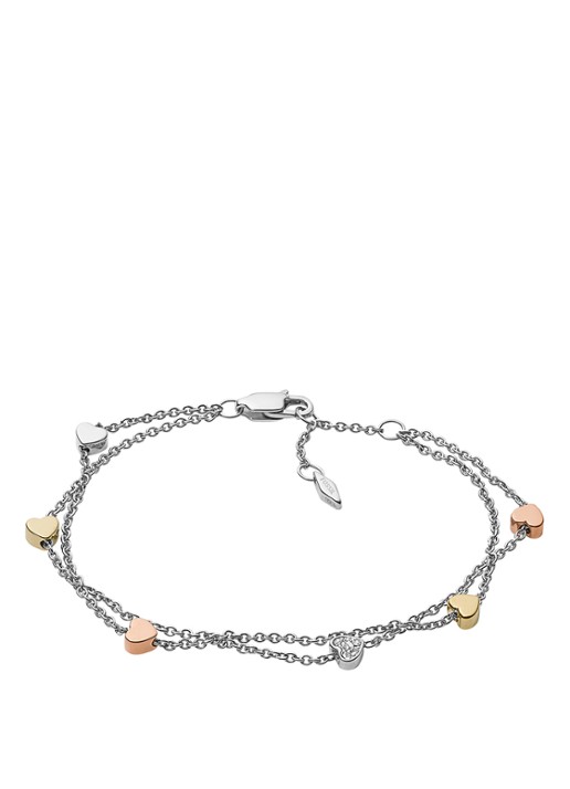 Fossil Armband met glassteen JF02854998