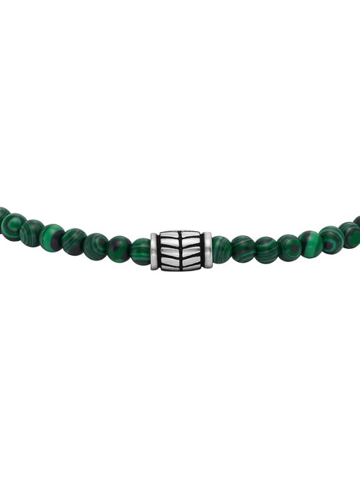 Fossil Armband met kralen JF04415040 - voorkant 2 groen