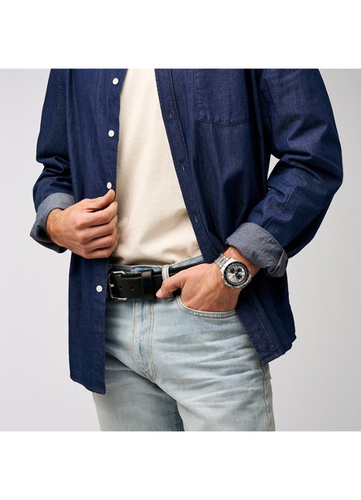 Fossil Autocross horloge FS6124 - detail 4 zilver