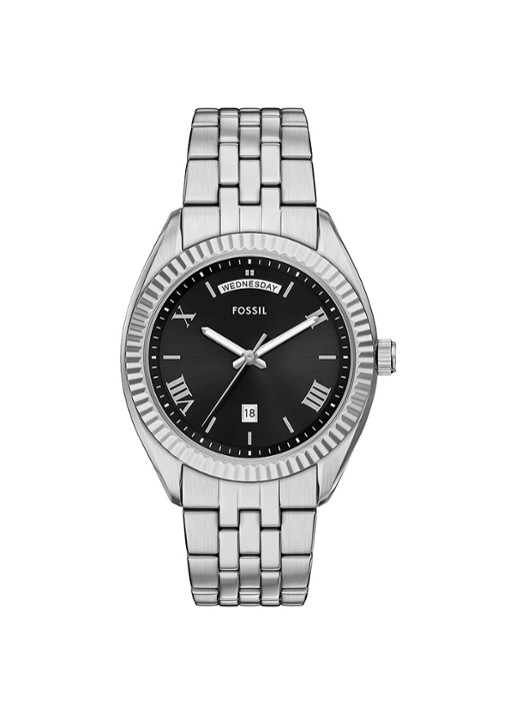 Fossil Campbell horloge FS6139 - detail zilver