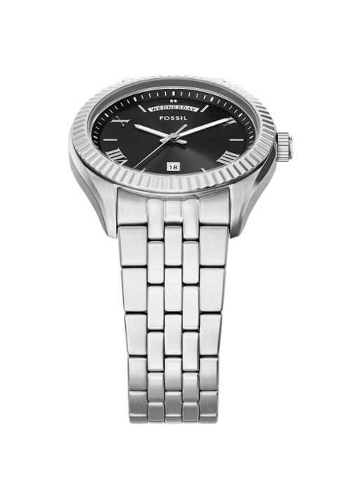 Fossil Campbell horloge FS6139 - detail 3 zilver