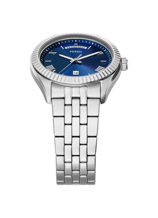 Fossil Campbell horloge FS6140 - detail 4 zilver