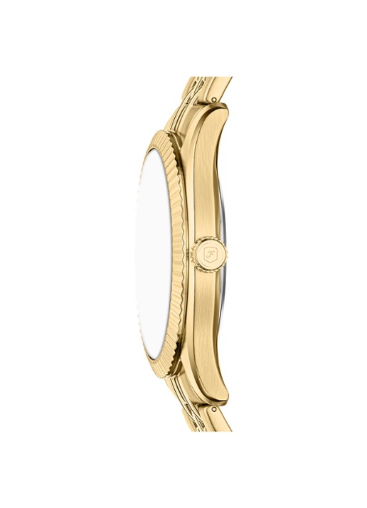 Fossil Campbell horloge FS6142 - detail 3 goud