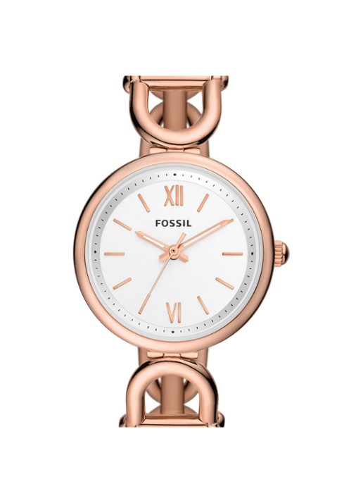 Fossil Carlie horloge ES5273 - detail roségoud
