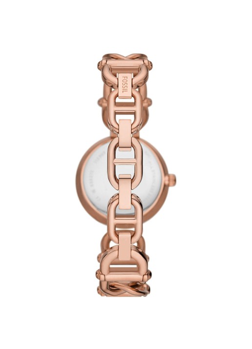 Fossil Carlie horloge ES5273 - detail 2 roségoud