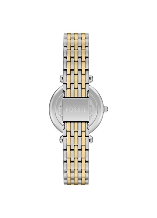 Fossil Carlie horloge ES5438 - detail zilver