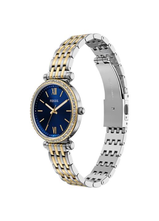 Fossil Carlie horloge ES5438 - detail 4 zilver