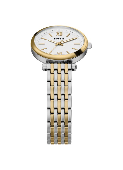 Fossil Carlie horloge ES5450SET - detail 4 zilver