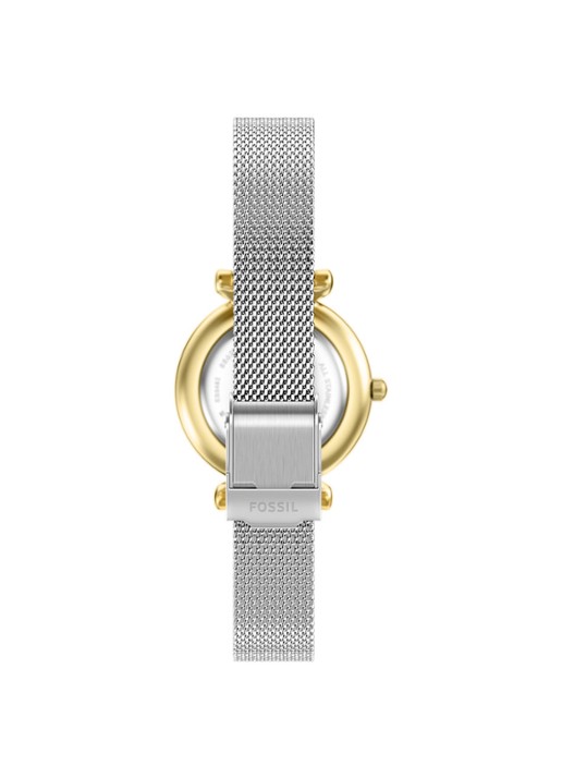 Fossil Carlie horloge ES5463 - detail 2 zilver