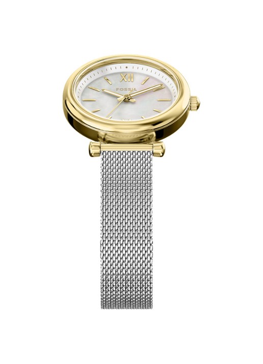 Fossil Carlie horloge ES5463 - detail 4 zilver