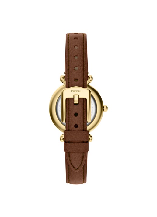 Fossil Carlie horloge ES5464 - detail 2 goud