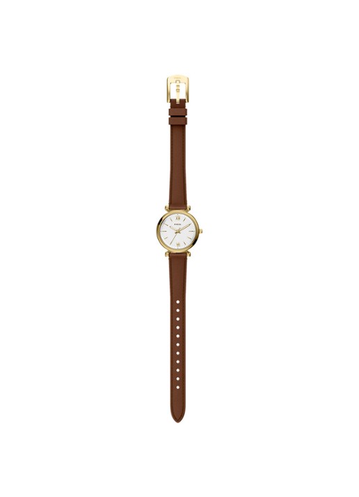 Fossil Carlie horloge ES5464 - detail 5 goud
