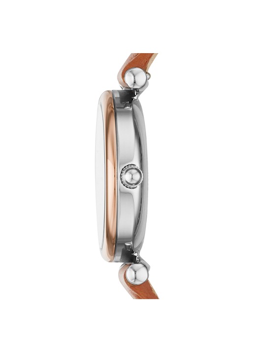 Fossil Carlie Mini horloge ES4701 - voorkant 2 roségoud