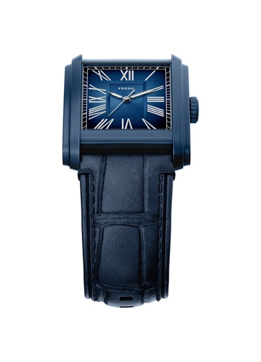 Fossil Carraway horloge FS6170 - detail 2 blauw