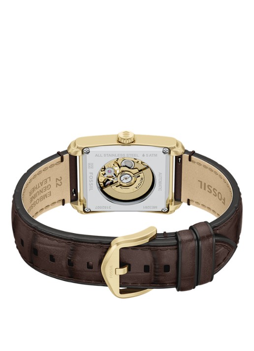 Fossil Carraway horloge ME3281 - detail 3 goud