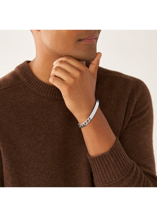 Fossil Drew schakelarmband JF04164040 - detail 5 zilver