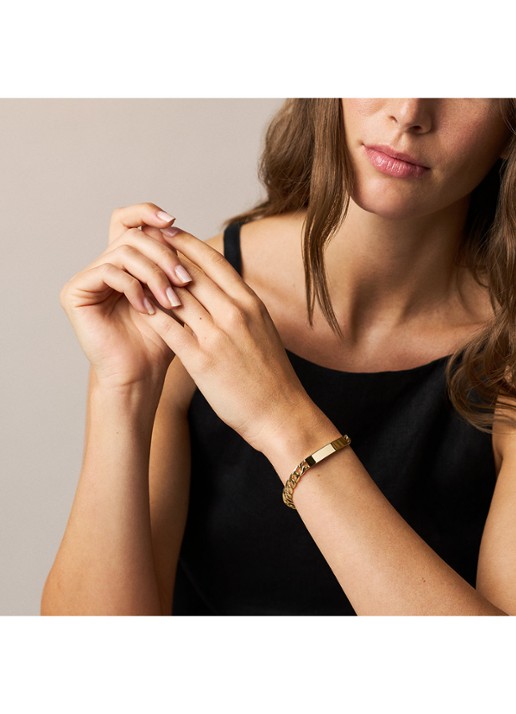 Fossil Ellis armband JF04967710 - detail 4 goud