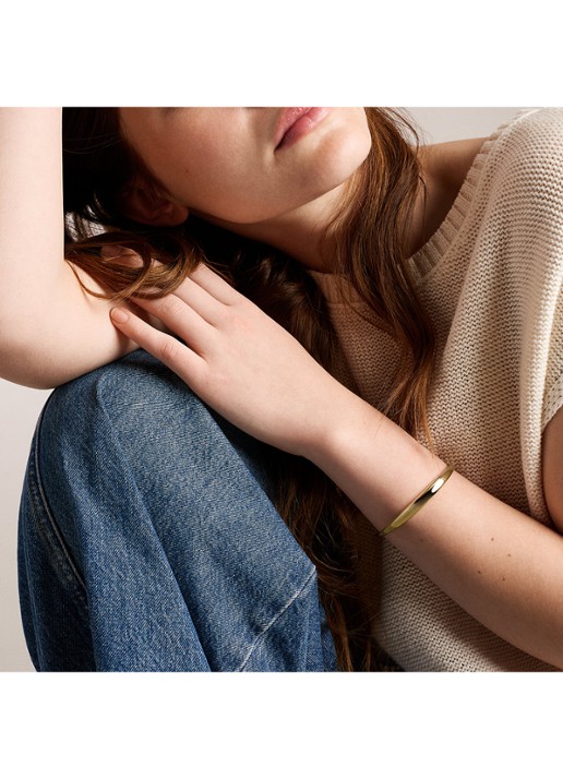 Fossil Ellis bangle JF05000710 - detail 3 goud