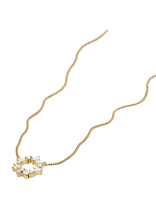 Fossil Ellis ketting JA7295710 - detail 2 goud