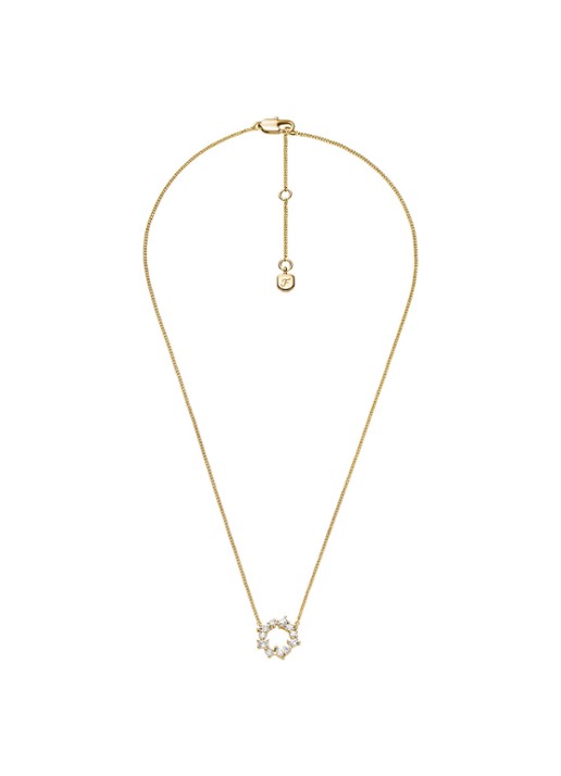 Fossil Ellis ketting JA7295710 - detail 3 goud