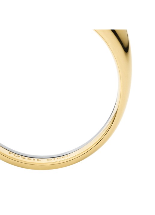 Fossil Ellis ring JF04876998 - detail 3 goud