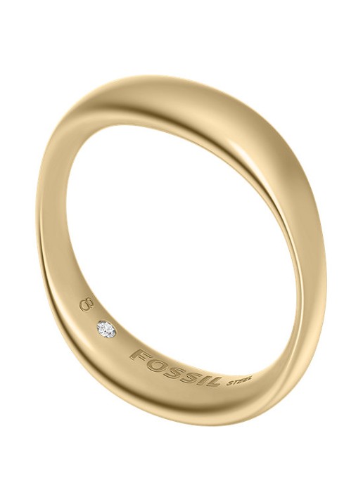 Fossil Ellis ring JF05001710 - detail 2 goud