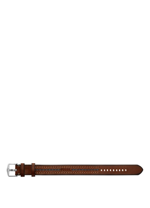 Fossil Everett armband JF04949040 - detail 3 bruin