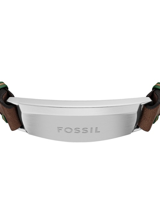 Fossil Everett armband JF04988040 - detail 2 bruin