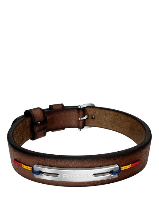 Fossil Everett armband van leer JF05025040