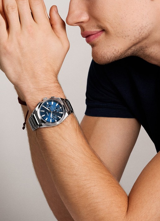 Fossil Everett horloge FS6104 - detail 4 zilver