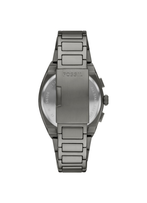 Fossil Everett horloge FS6107 - detail 2 donkergrijs