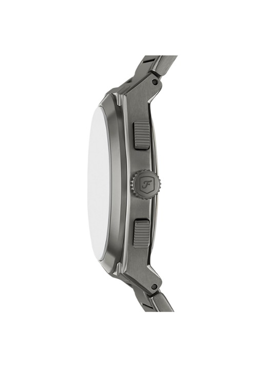 Fossil Everett horloge FS6107 - detail 3 donkergrijs