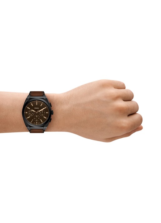 Fossil Everett horloge FS6108 - detail 4 antraciet
