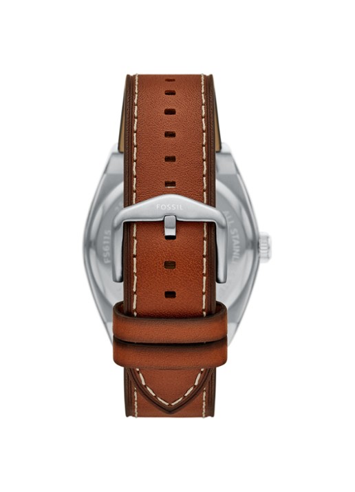Fossil Everett horloge FS6115 - detail 2 zilver