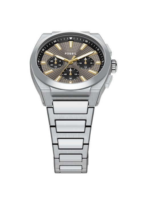 Fossil Everett horloge FS6128 - detail 4 zilver